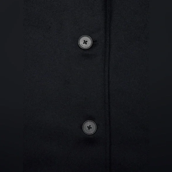 NWT Aritzia The Only Double-Faced Coat - Luxe (Re)Wool - Dark Night Navy Size XS - Picture 12 of 12